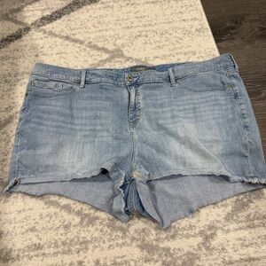 Torrid Medium Wash Feel The Fit Denim Shorts